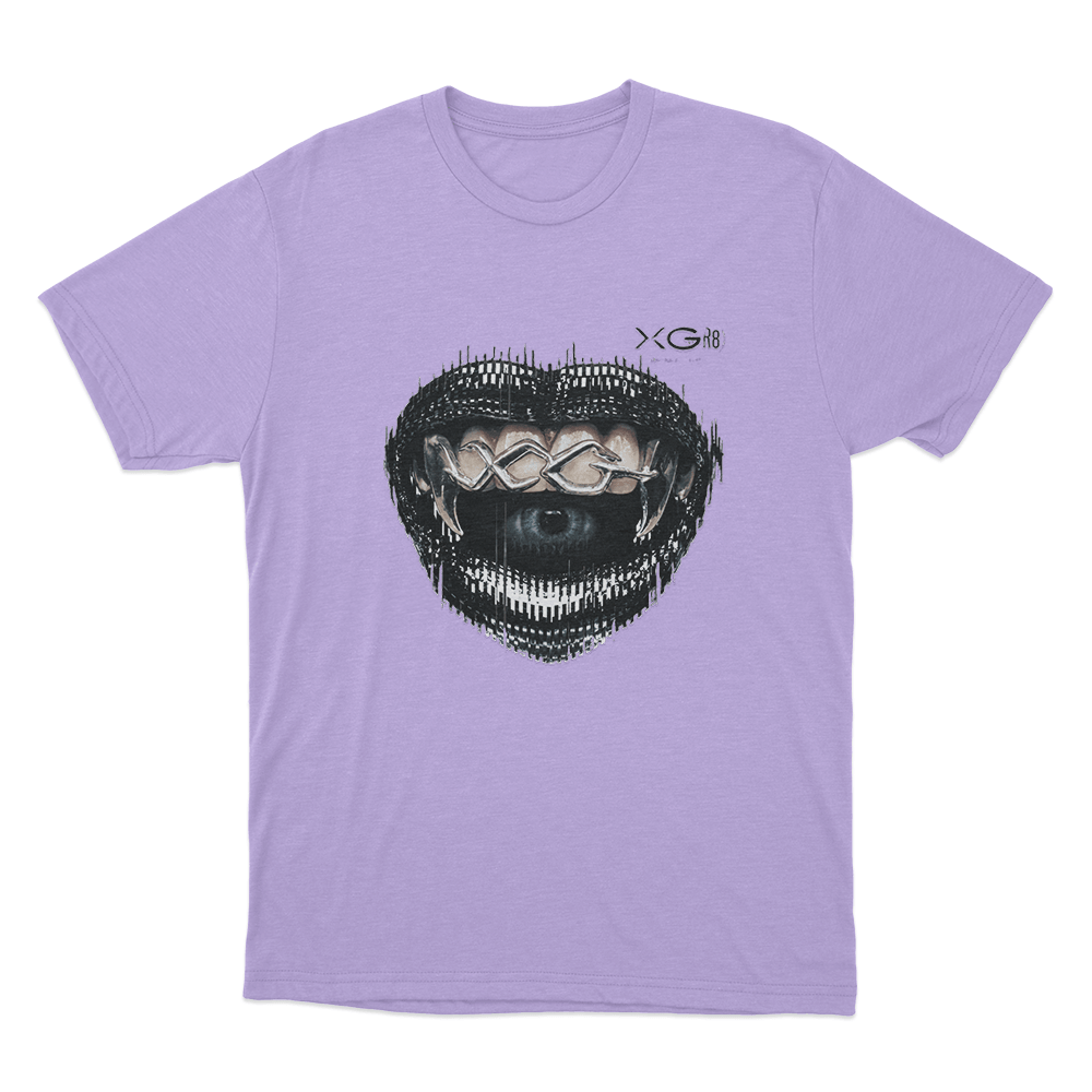 XG Chrome Fang Grill Unisex T Shirt Purple XG Chrome Fang Grill Unisex T Shirt Purple