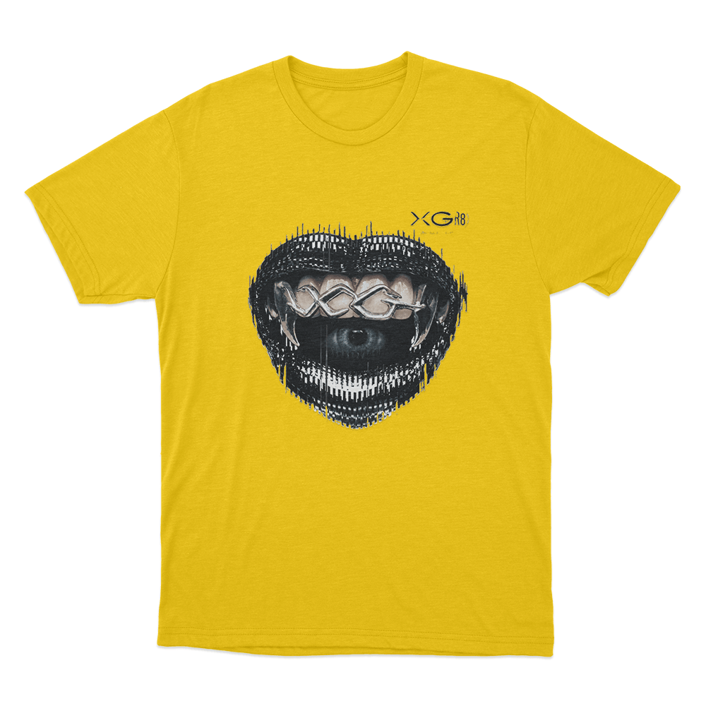 XG Chrome Fang Grill Unisex T Shirt Yellow XG Chrome Fang Grill Unisex T Shirt Yellow