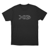 XG Classic Outline Logo Unisex T Shirt Black