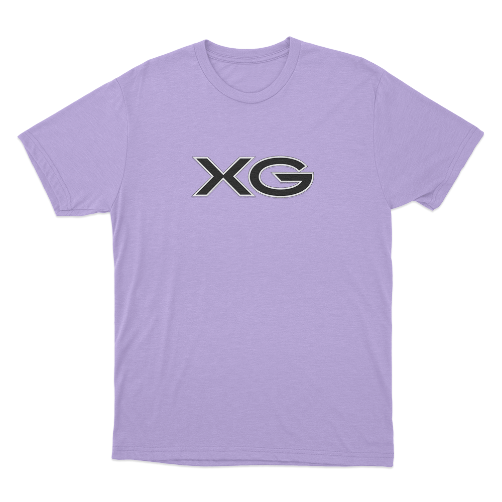 XG Classic Outline Logo Unisex T Shirt Purple XG Classic Outline Logo Unisex T Shirt Purple