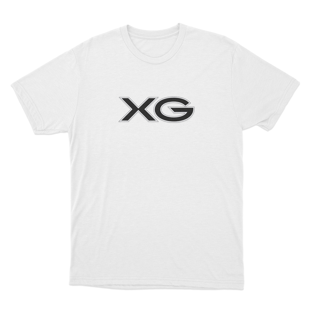 XG Classic Outline Logo Unisex T Shirt White XG Classic Outline Logo Unisex T Shirt White