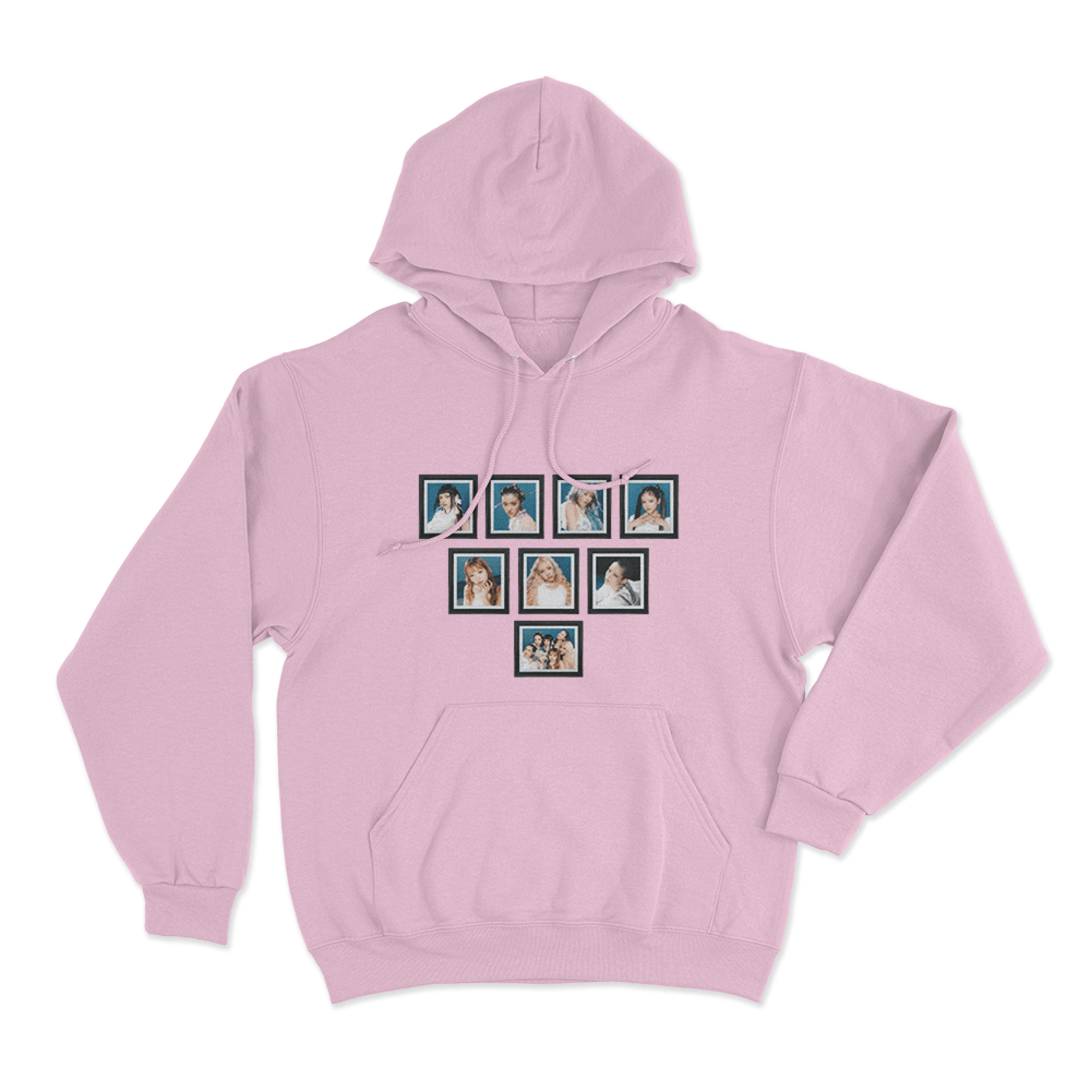 XG Framed Portrait Collection Unisex Hoodie Pink XG Framed Portrait Collection Unisex Hoodie Pink