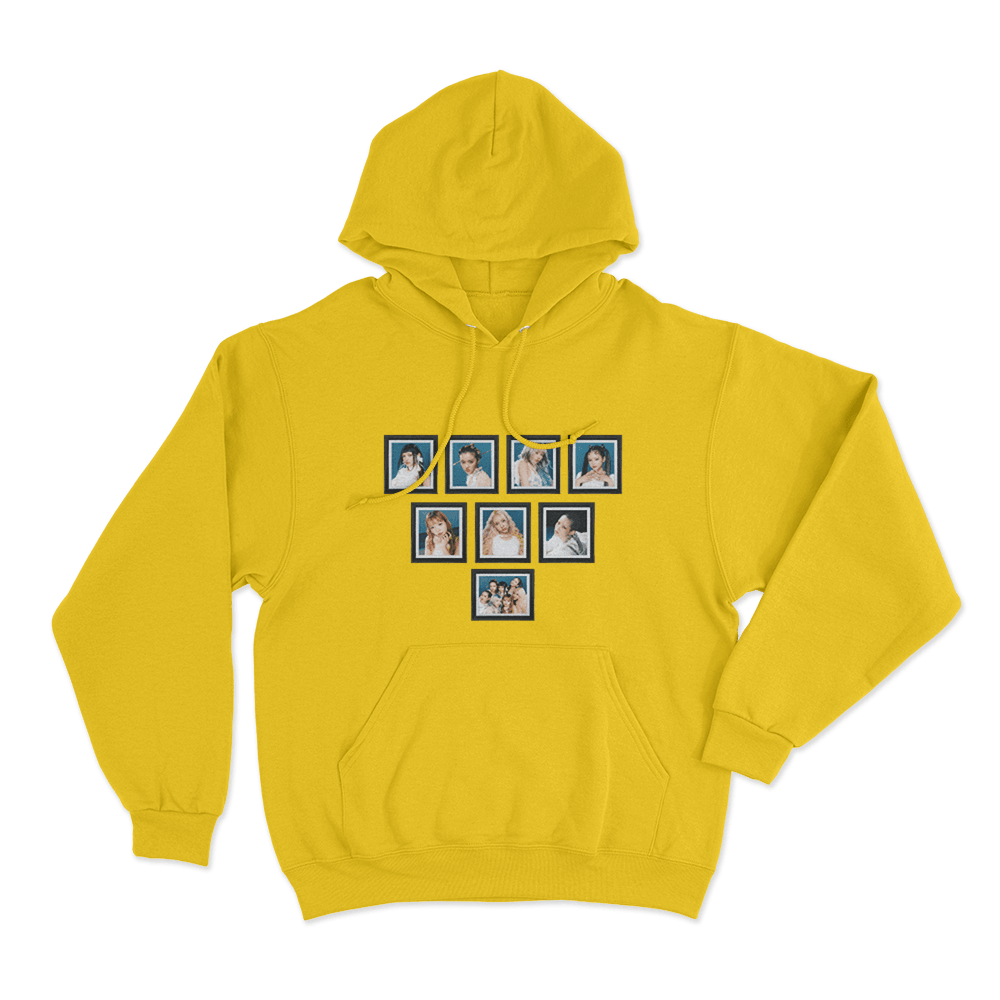 XG Framed Portrait Collection Unisex Hoodie Yellow XG Framed Portrait Collection Unisex Hoodie Yellow