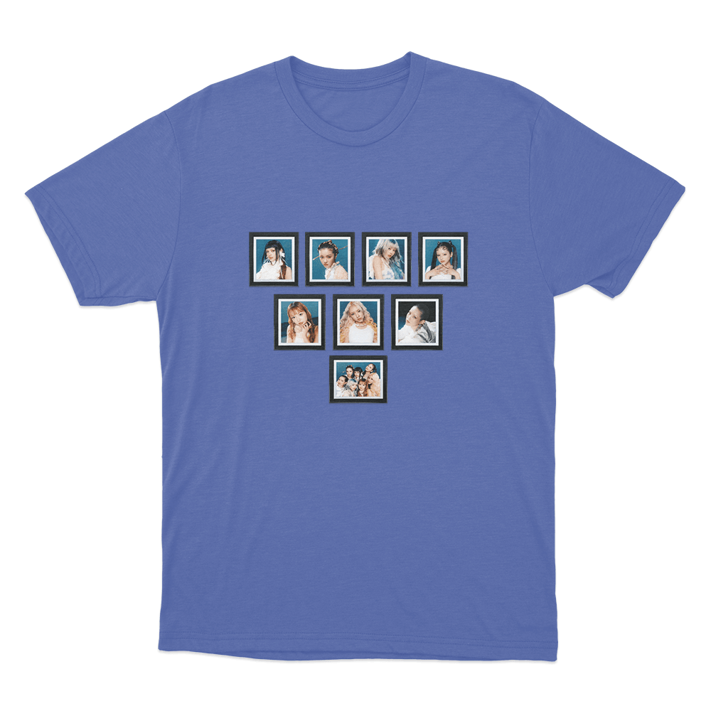 XG Framed Portrait Collection Unisex T Shirt Blue XG Framed Portrait Collection Unisex T Shirt Blue