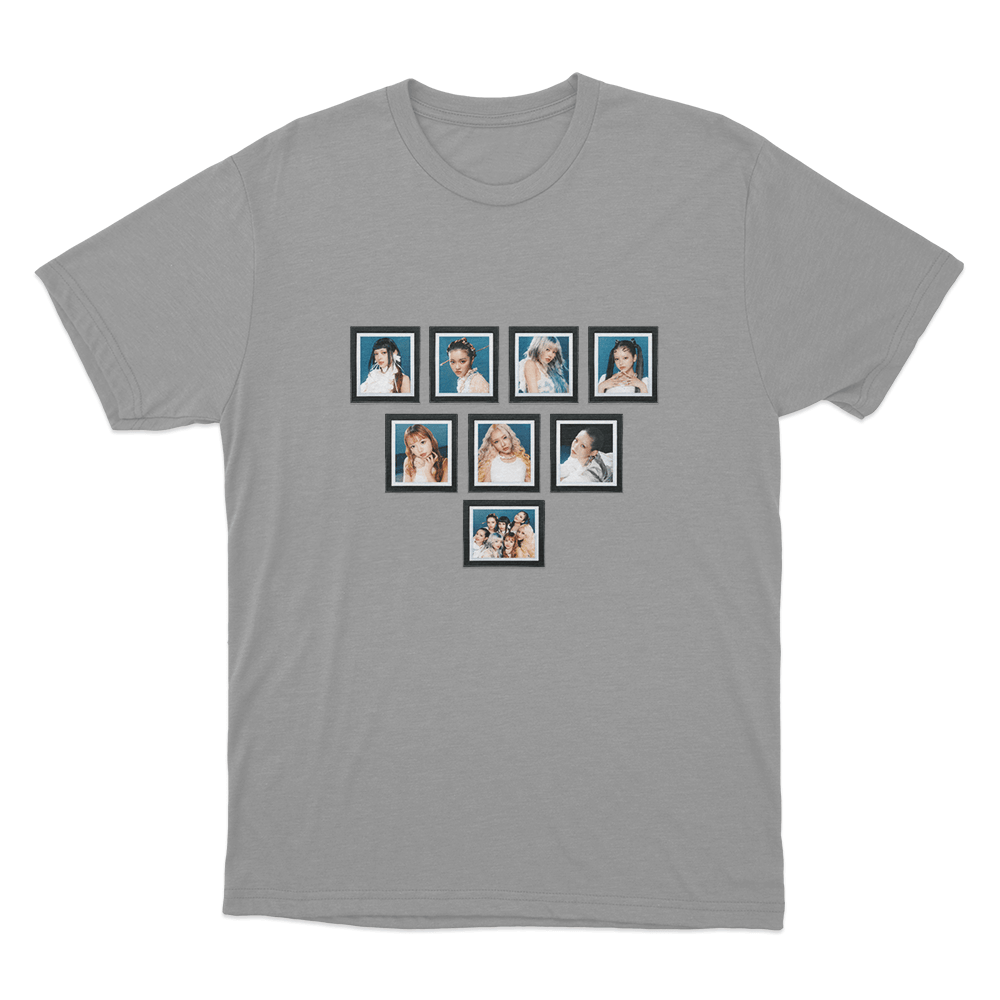 XG Framed Portrait Collection Unisex T Shirt Grey XG Framed Portrait Collection Unisex T Shirt Grey