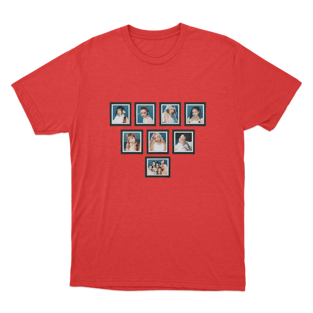 XG Framed Portrait Collection Unisex T Shirt Red XG Framed Portrait Collection Unisex T Shirt Red