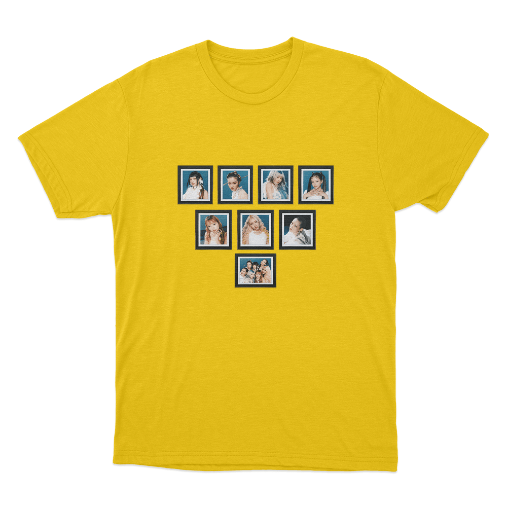 XG Framed Portrait Collection Unisex T Shirt Yellow XG Framed Portrait Collection Unisex T Shirt Yellow
