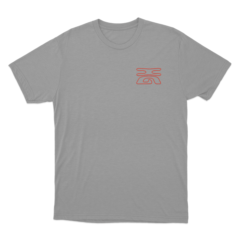 XG Red Core Symbol Unisex T Shirt Grey XG Red Core Symbol Unisex T Shirt Grey