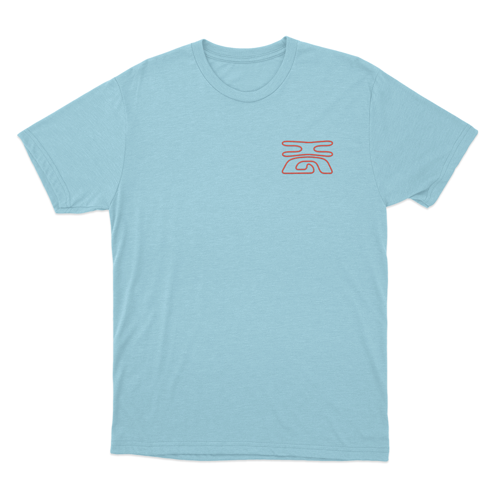 XG Red Core Symbol Unisex T Shirt Sky Blue XG Red Core Symbol Unisex T Shirt Sky Blue