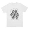 XG Scribble Portraits Unisex T Shirt White