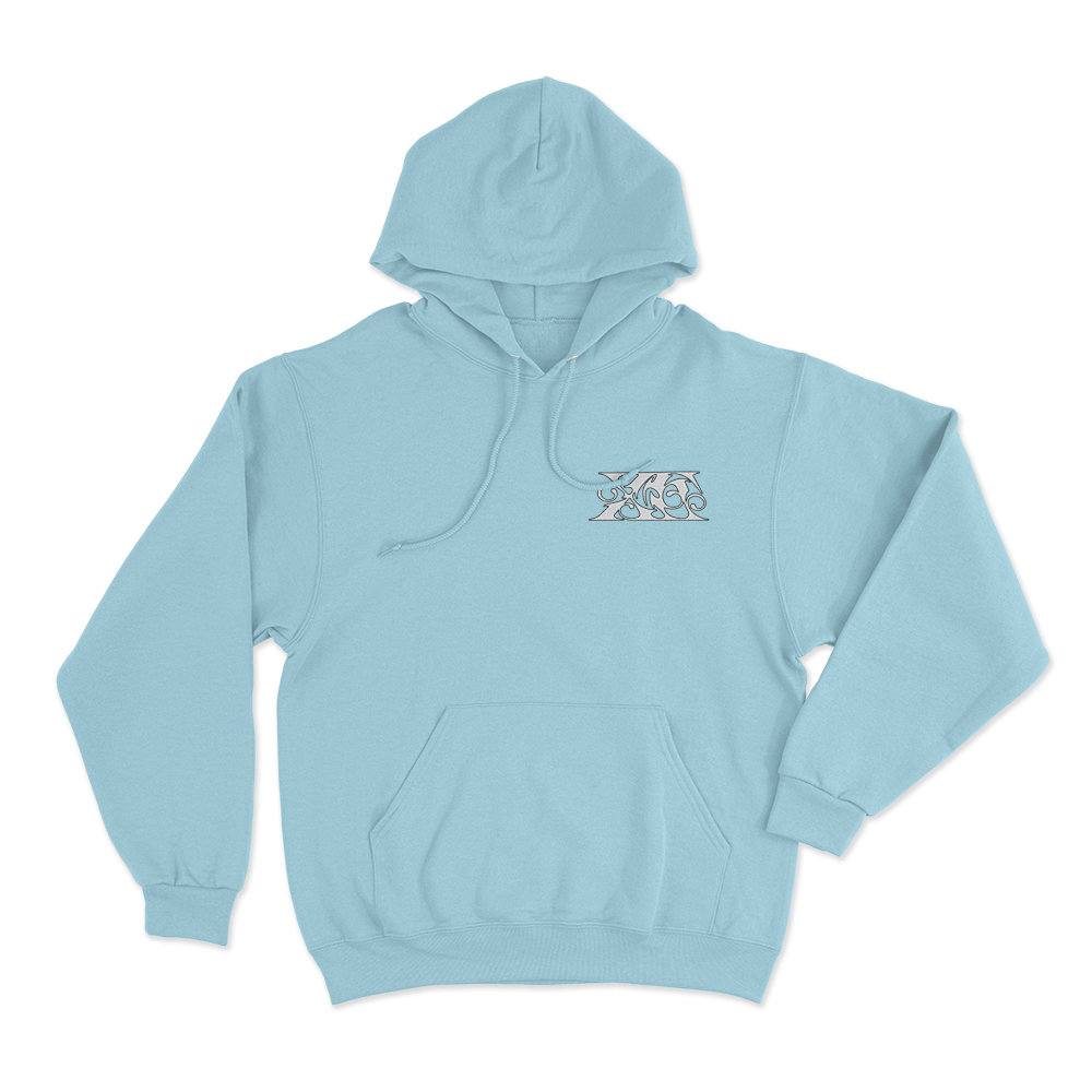 XG Tribal Logo Unisex Hoodie Sky Blue XG Tribal Logo Unisex Hoodie Sky Blue