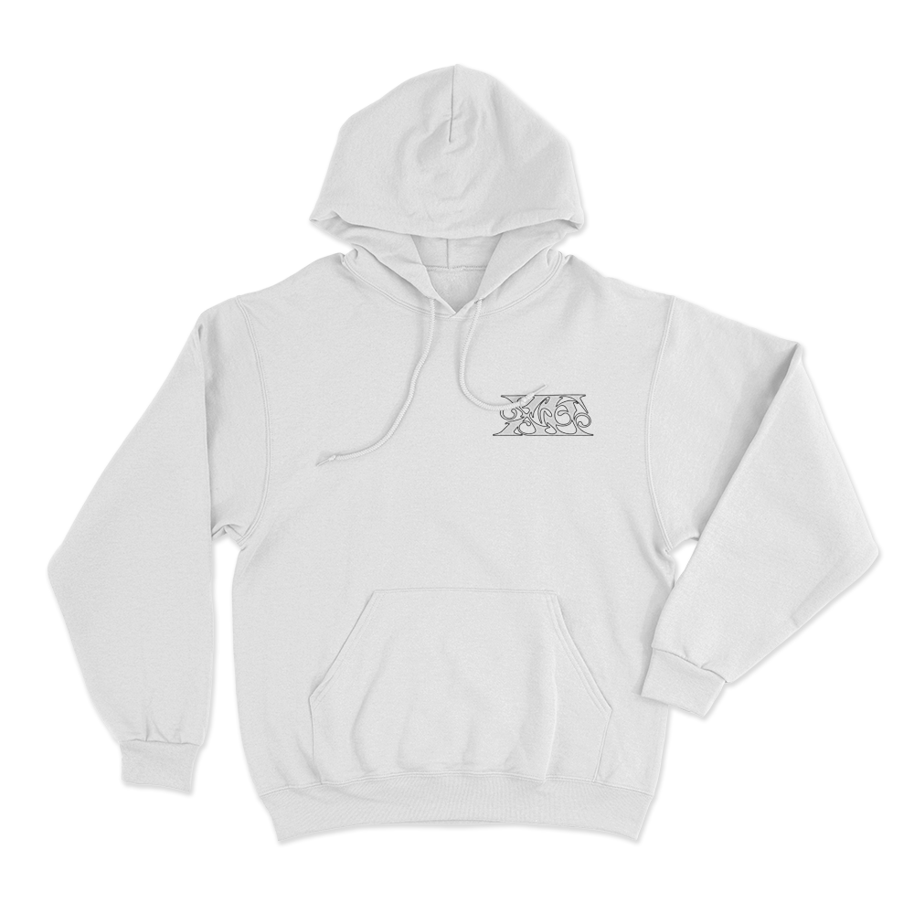 XG Tribal Logo Unisex Hoodie White XG Tribal Logo Unisex Hoodie White