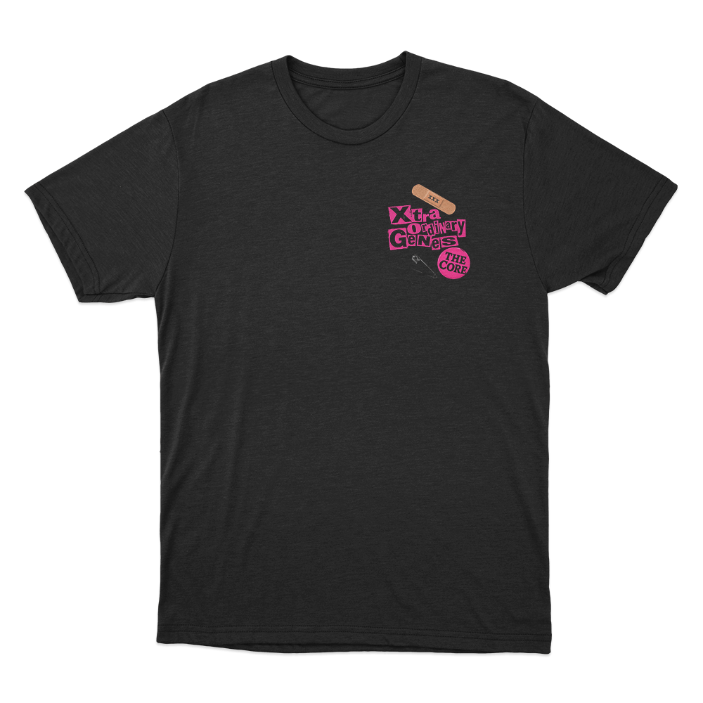 XG Xtraordinary Genes Collage Unisex T Shirt Black XG Xtraordinary Genes Collage Unisex T Shirt Black