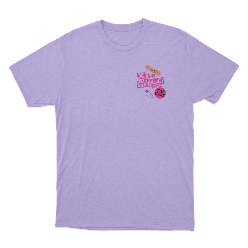 XG Xtraordinary Genes Collage Unisex T Shirt Purple XG Xtraordinary Genes Collage Unisex T Shirt Purple