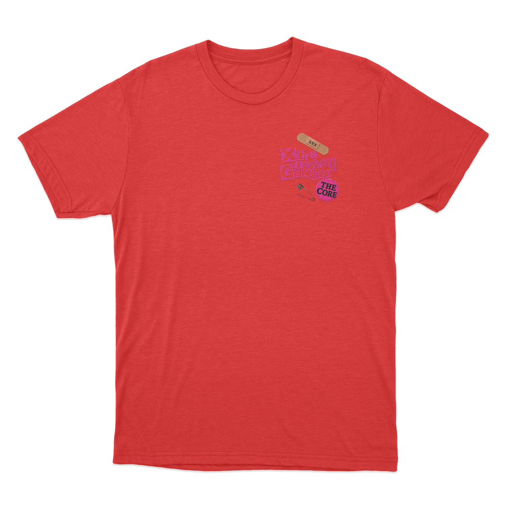 XG Xtraordinary Genes Collage Unisex T Shirt Red XG Xtraordinary Genes Collage Unisex T Shirt Red