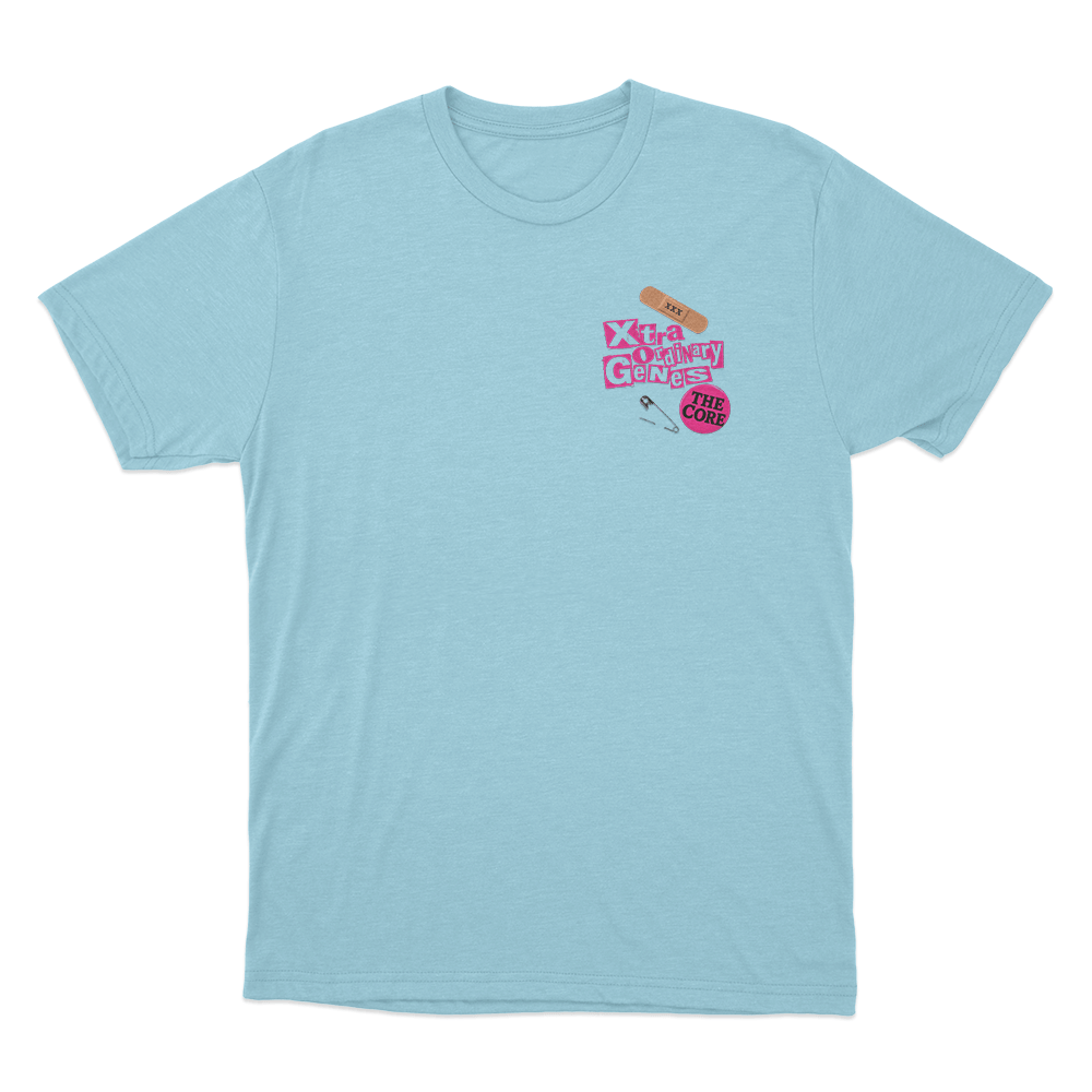 XG Xtraordinary Genes Collage Unisex T Shirt Sky Blue XG Xtraordinary Genes Collage Unisex T Shirt Sky Blue