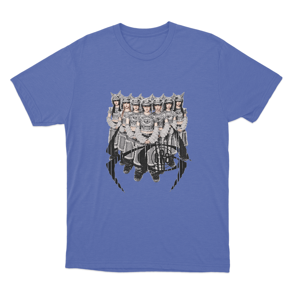XG ×GR8 Wolf Pack Vision Unisex T Shirt Blue XG ×GR8 Wolf Pack Vision Unisex T Shirt Blue