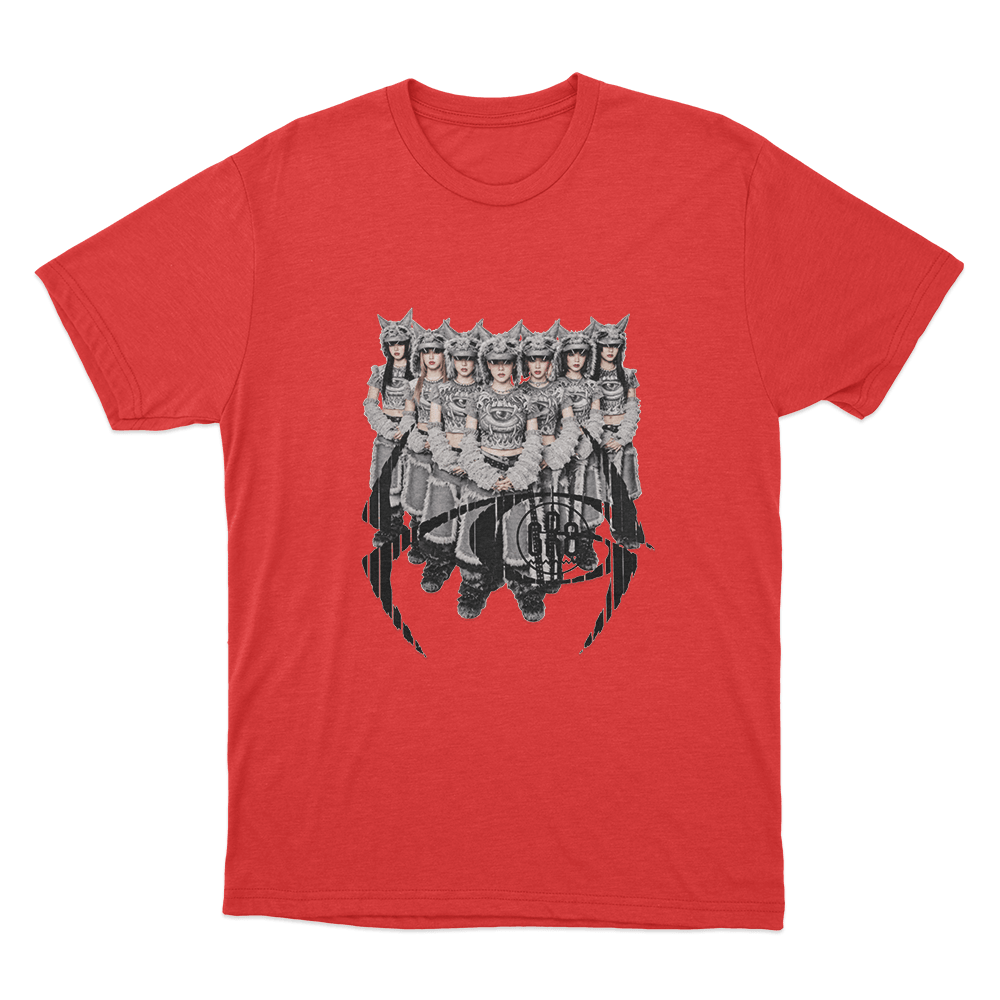 XG ×GR8 Wolf Pack Vision Unisex T Shirt Red XG ×GR8 Wolf Pack Vision Unisex T Shirt Red