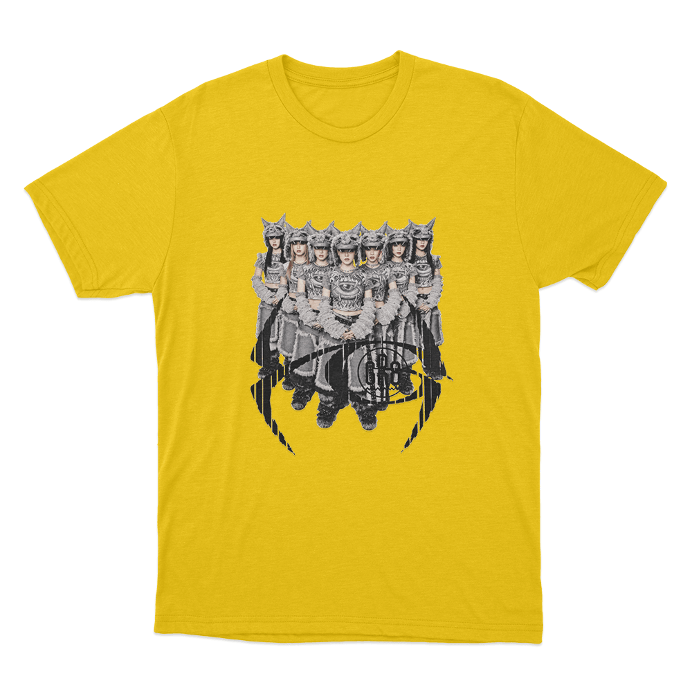 XG ×GR8 Wolf Pack Vision Unisex T Shirt Yellow XG ×GR8 Wolf Pack Vision Unisex T Shirt Yellow